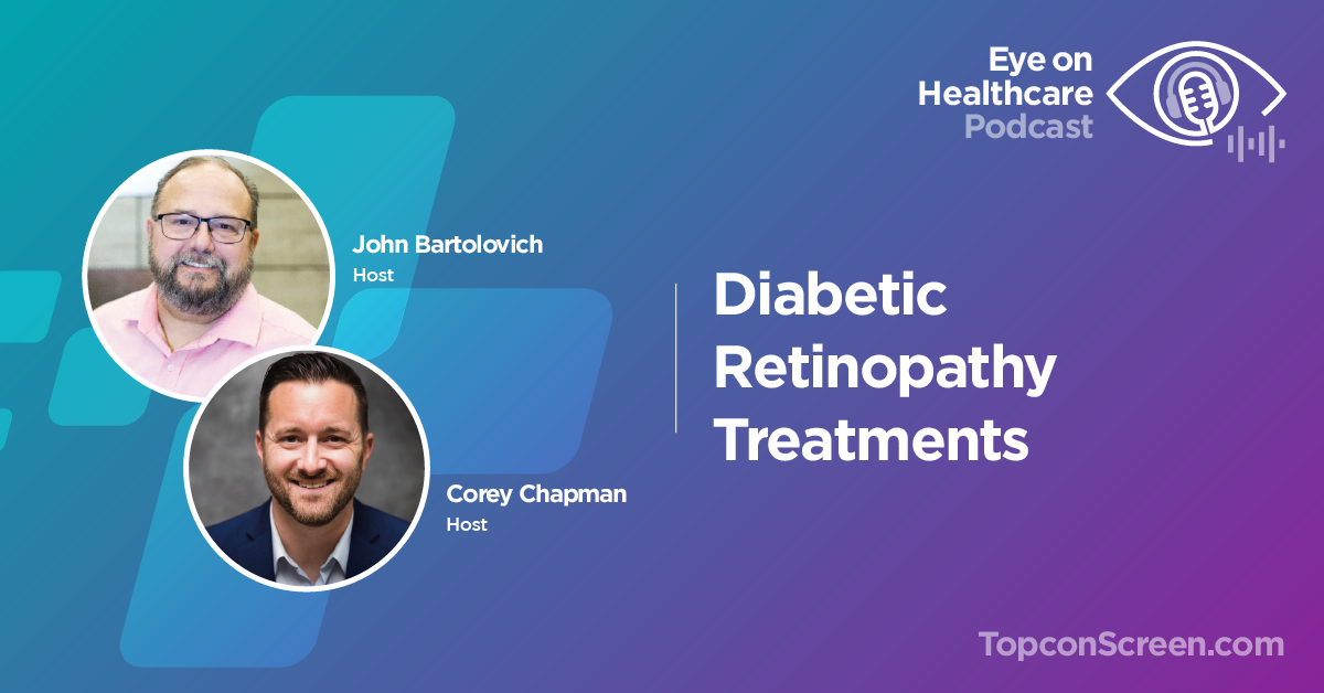 Diabetic Retinopathy Treatments Topcon Screen