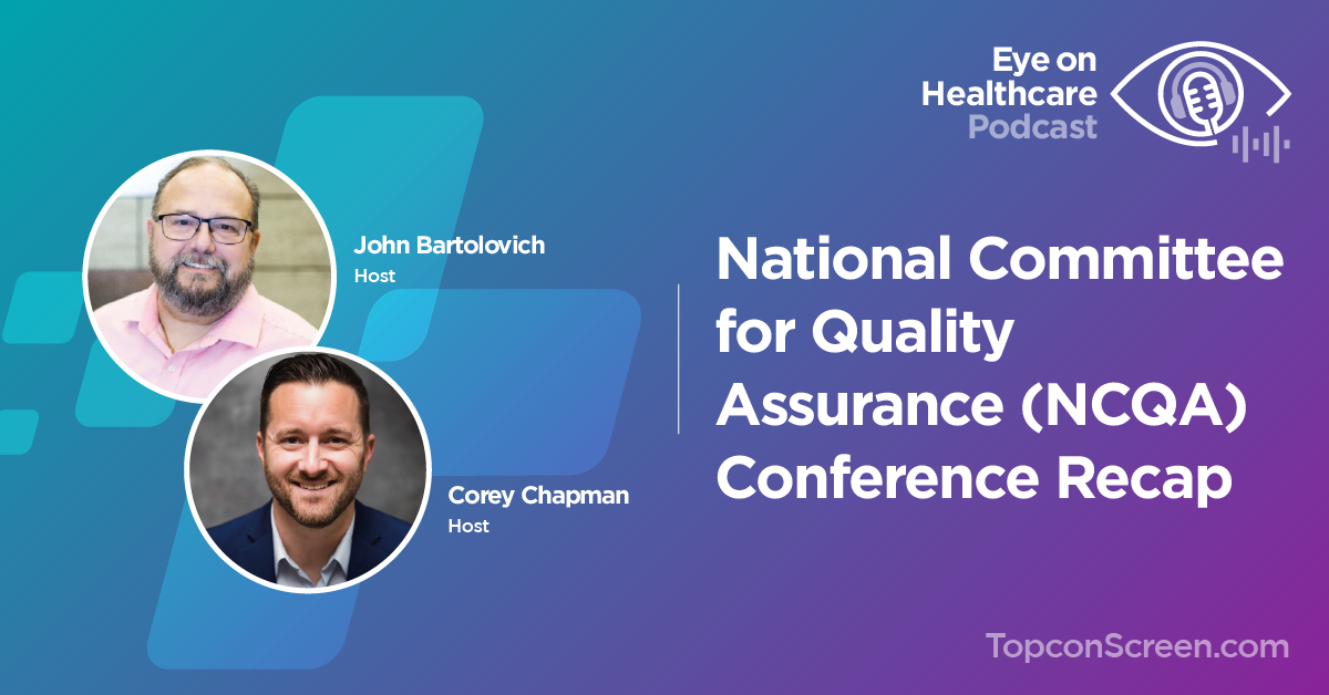 NCQA Summit 2022 Topcon Screen